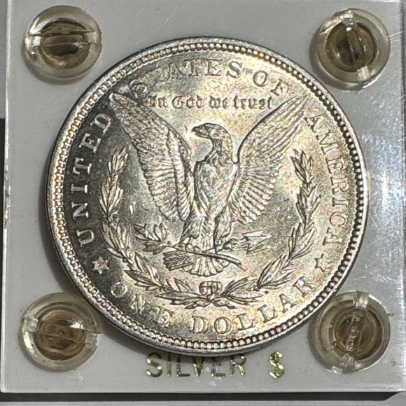 1921 Morgan Silver Dollar Est. AU55 | 90% Silver US Coin | Collector Grade - Picture 2 of 4